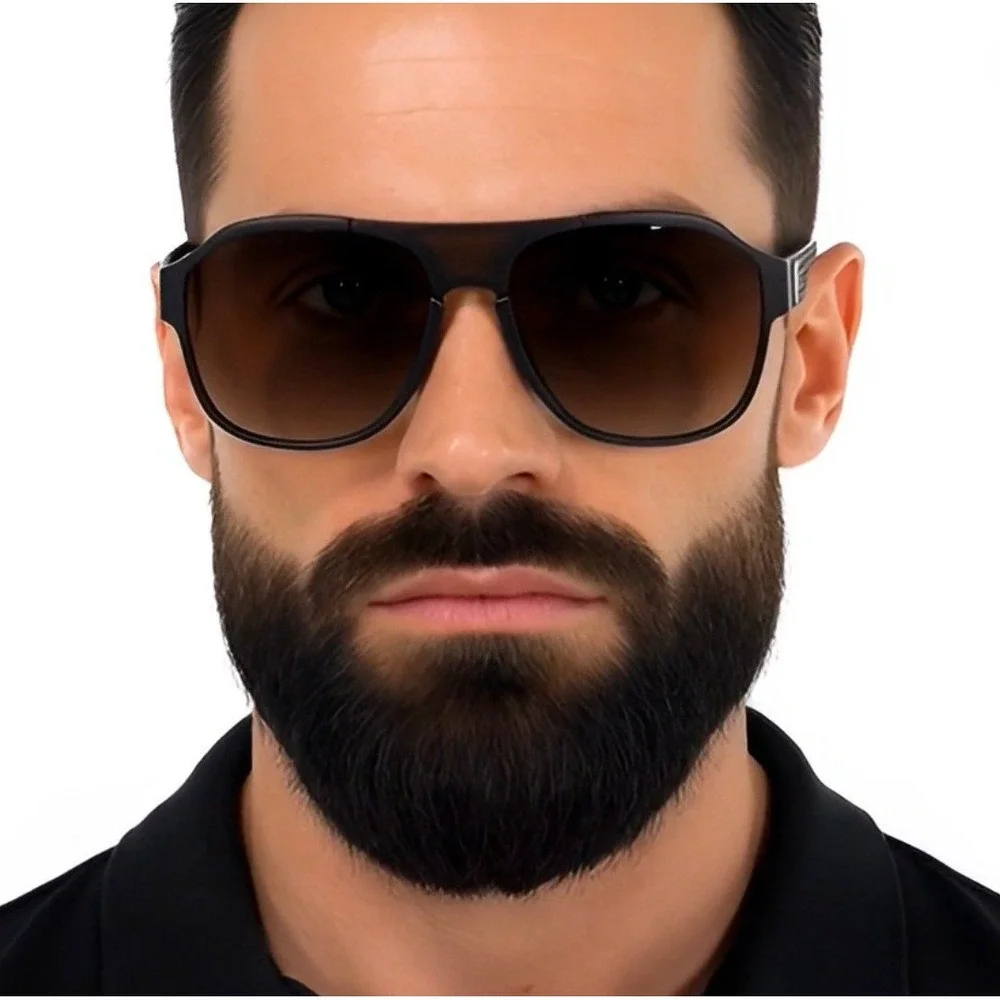 Men's Square Sunglasses Fashion Oversized Shield Sun Glasses Sporty Trendy Style